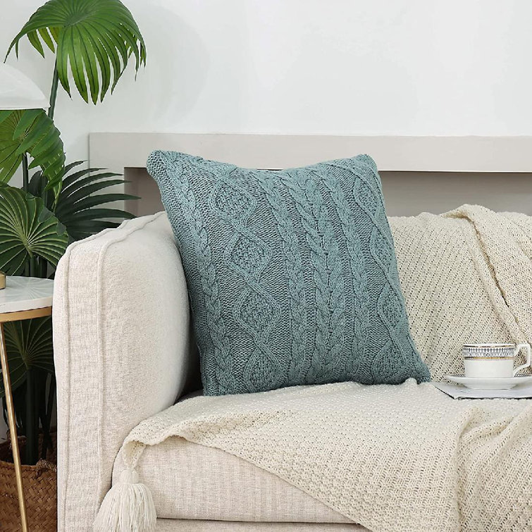 Knitted clearance cushion cover